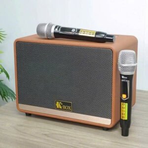 🎤 KCBBOX KC135 Version 2 Portable Karaoke Speaker with 2 UHF Wireless Microphones